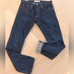 Gap 1969 Kaihara Japanese Selvedge Denim. Button Fly Slim/skinny